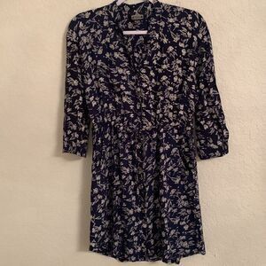 Angie White/ Black Mini Dress. Size M